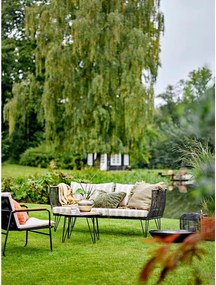 Kaki záhradná pohovka Mundo – Bloomingville