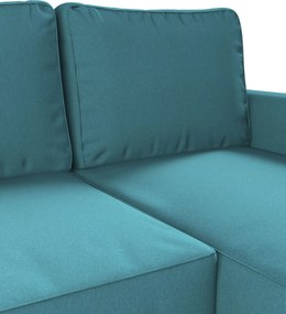 Poťah na sedačku Backabro (rozkladacia) s ležadlom farba produktu modrá látka zapletaná