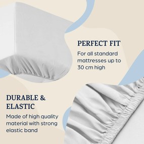 Soft Wonder-Edition, elastická plachta na posteľ, 180 – 200 x 200 cm, mikrovlákno