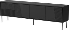 TV stolík ABI 200 cm čierny