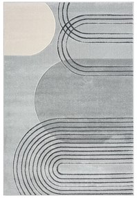 Dekorstudio Moderný koberec BONITO 7157 sivý Rozmer koberca: 140x200cm