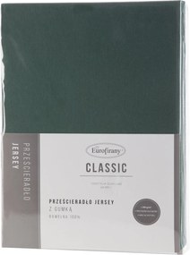 JERSEY PRESTIERADLO JERSEY3 220X240 CM TMAVOZELENÉ