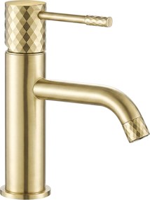 Rea Lungo Diamond, umývadlová batéria h-190, zlatá matná, REA-B9843