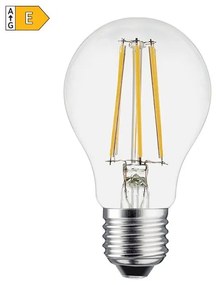 Diolamp LED Filament žiarovka číra A60 8W/230V/E27/4000K/1010Lm/360°