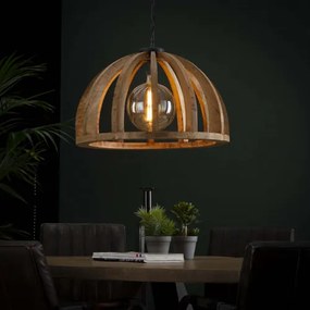 Luster 83-66 Wooden curved mango frame - Komfort-nábytok