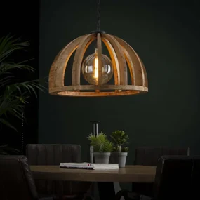 Luster 83-66 Wooden curved mango frame - Komfort-nábytok