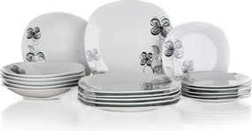 Porcelánová sada tanierov FLOREA 18 ks