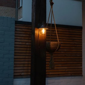 Inteligentné vonkajšie nástenné svietidlo tmavosivé vrátane Wifi ST64 - Oxford