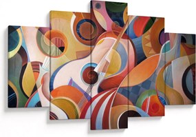 Obraz - Hudobný abstrakt (150x105 cm)
