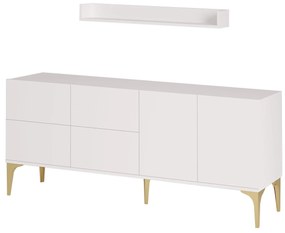 Skrinka Duboti (biela + zlatá) . Vlastná spoľahlivá doprava až k Vám domov. 1093563