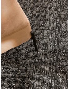 Čierno-biely vnútorný a vonkajší behúň 80x250 cm Duet Kona – NORTHRUGS