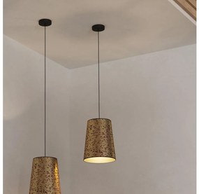 Eglo 390292 - Luster na lanku CASTUERA 1xE27/25W/230V zlatá/ružová