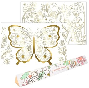 Omaľovánky Butterfly – Meri Meri
