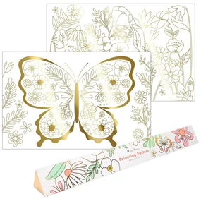 Omaľovánky Butterfly – Meri Meri