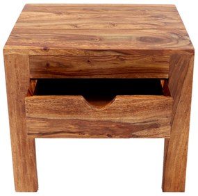 furniture-nabytek.cz - Drevený nočný stolík masív 45x40x40