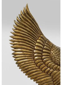 Bird Wings stojaca lampa čierno/zlatá 168 cm