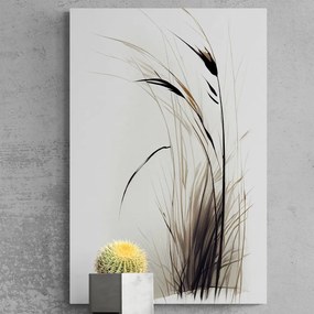 Obraz minimalistická suchá tráva - 80x120