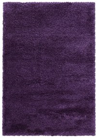 Tmavofialový koberec 160x230 cm Fluffy – Ayyildiz Carpets
