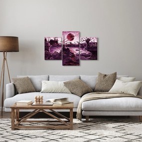 Obraz - Očarovaná dedina (90x60 cm)