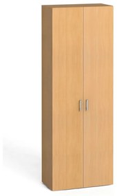 Kancelárska skriňa s dverami KOMBI, 5 polic, 2233 x 800 x 400 mm, buk