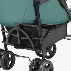 Športový kočík Davos 35 zelený / čierny