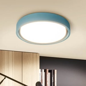 Brilagi-LED Stmievateľné svietidlo MATTEO LED/48W/230V 3000-6500K priemer 41 cm tyrkysové + diaľkové ovládanie