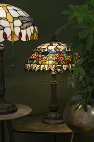 Stolná lampa Tiffany Grapevine - Ø 41*67 cm