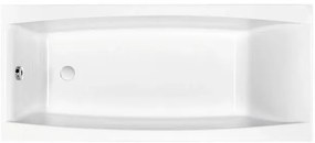 Cersanit Virgo akrylátová vaňa 150x75cm + nožičky, biela, S301-048