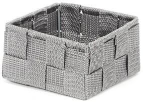 Compactor Úložný organizér do zásuvky Compactor TEX - košík S, 12 x 12 x 7 cm, sivý, S