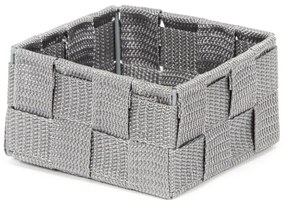 Compactor Úložný organizér do zásuvky Compactor TEX - košík S, 12 x 12 x 7 cm, sivý, S