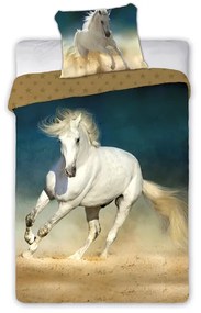 Faro Bavlnené obliečky Horses 001 Kôň 160x200 cm