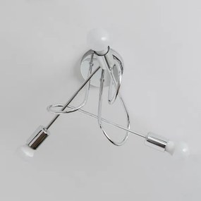 Prisadený luster OXFORD 3xE27/15W/230V lesklý chróm