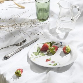 KÄHLER Porcelánový tanier Hammershøi Summer Berries  22 cm