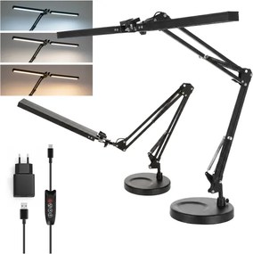 Brilagi - LED stmievateľná stolová lampa VARIO LED/15W/230V 3000-6000K čierna