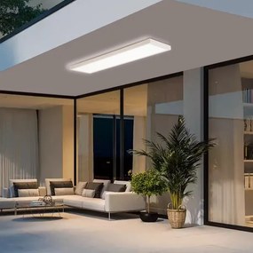 Brilagi - LED Kúpeľňové stropné svietidlo FRAME LED/50W/230V 120x30 cm IP44 biela