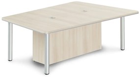 Konferenčný stôl TopOffice Premium I 240 x 162,5 cm, agát svetlý