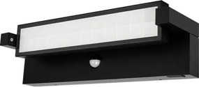 LED vonkajšie nástenné svietidlo so senzorom LED/36W/230V 3000/4000/6500K IP54 čierna