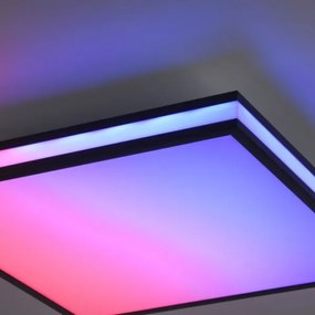 JUST LIGHT. 14110-18-LED RGBW Stmievateľné svietidlo MARIO BLACK LED/19,5W/230V+DO