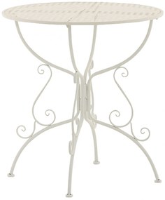 Kovový stôl GS13436802 - Biela