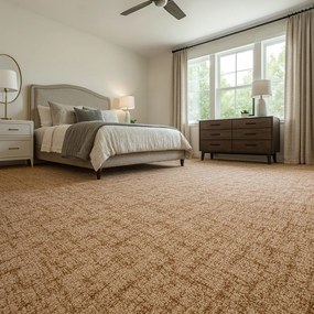 ITC, Metrážny koberec Dobro 65 tmavo béžový, na mieru, šíře 3m,4m, béžová, filc, chodba / predsieň