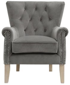 Sivé kreslo Dorel – Støraa