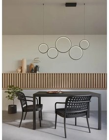 Redo 01-3384 - LED Stmievateľný luster na lanku ATHENA LED/40W/230V CRI98 čierna