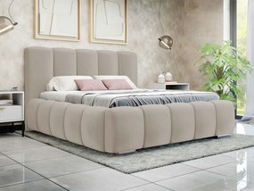 Čalúnená manželská posteľ Lisko, Rozmer postele: 180x200, Farba poťahu: Paros 02