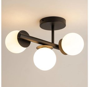 Prisadený luster AVOLA 3xG9/12W/230V čierna