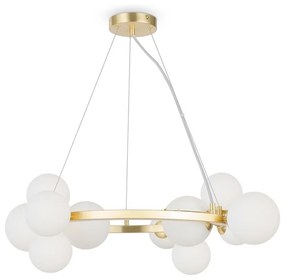 Maytoni MOD545PL-11BS - Luster na lanku DALLAS 11xG9/28W/230V zlatá