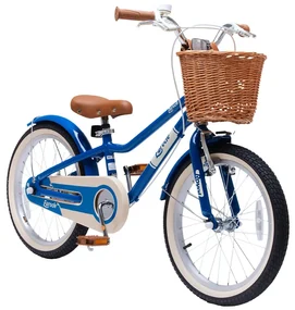 Detský bicykel Lovely City Eurocle 18" RoyalBaby  RB18B-38 - modrý
