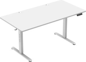 Elektrický výškovo nastaviteľný stôl Mark Adler Leader 7.6 biely