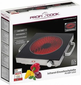 PROFICOOK EKP 1210 jednoplatničkový varič sklokeramický