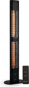 Blumfeldt Heat Guru 3000, sálavý ohrievač, 3000 W, IP54, na vonkajšie použitie, diaľkové ovládanie