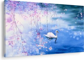 Obraz - Magické jazero (90x60 cm)